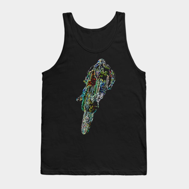 freestyle motocross enduro fmx Tank Top by rickylabellevie